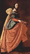 Francisco de Zurbaran Hl. Casilda von Toledo oil